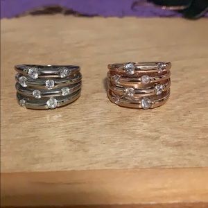 Guess rings. Both size 7.